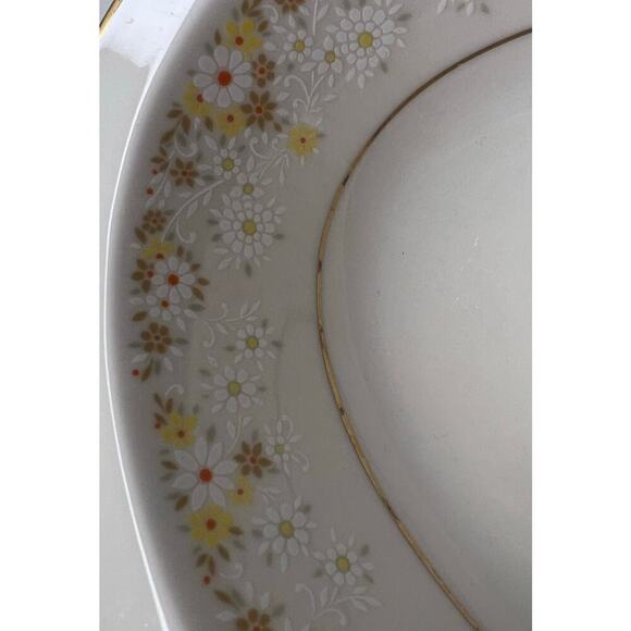 Vintage Noritake Fragrance Ivory China Oval Bowl - Picture 13 of 13